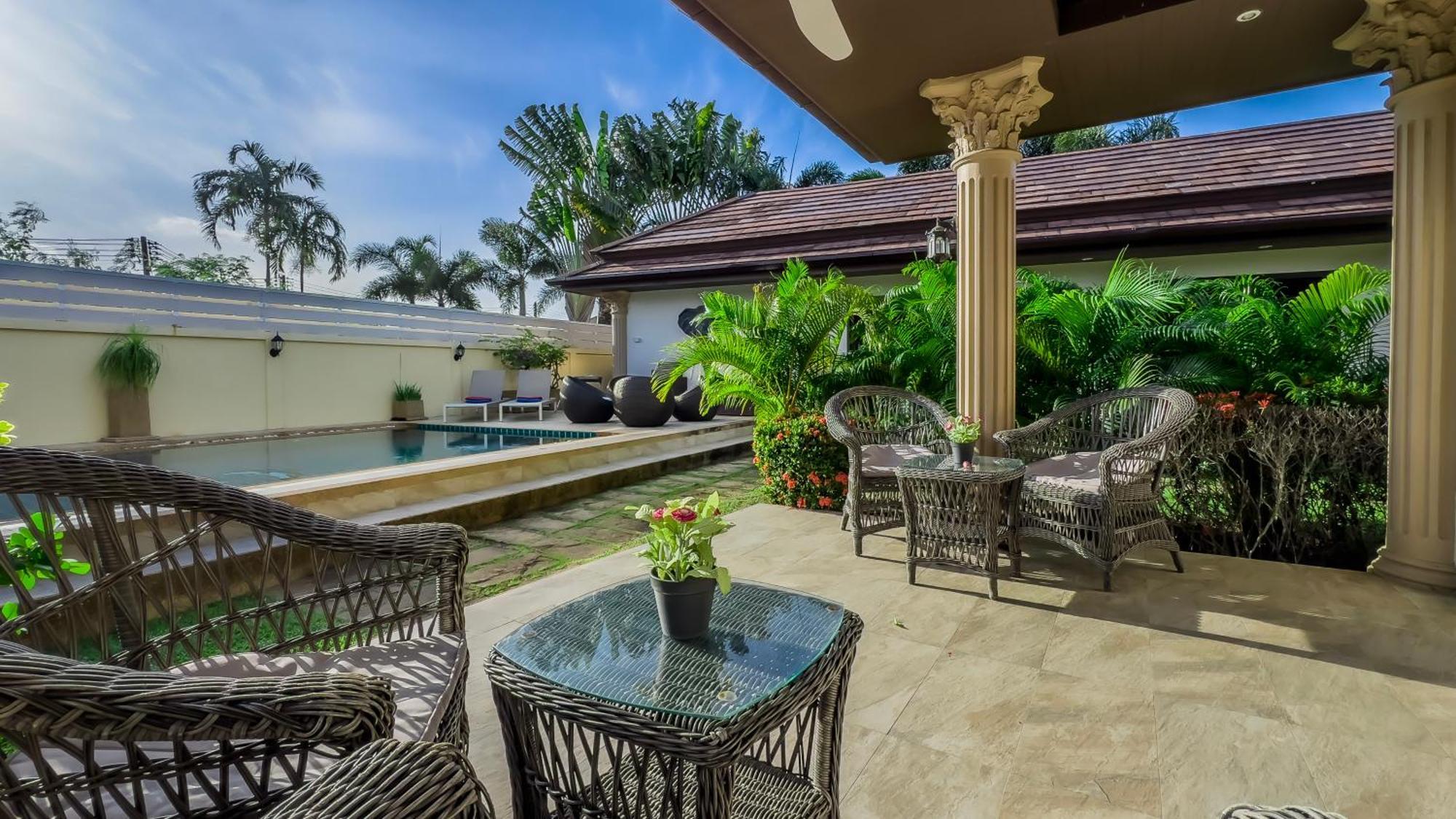 Garden Bungalows 4Br With Private Pool Ban Saiyuan Exteriör bild