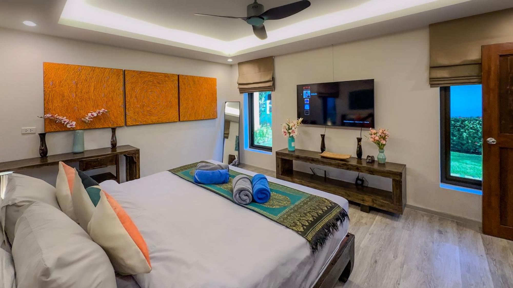 Garden Bungalows 4Br With Private Pool Ban Saiyuan Exteriör bild