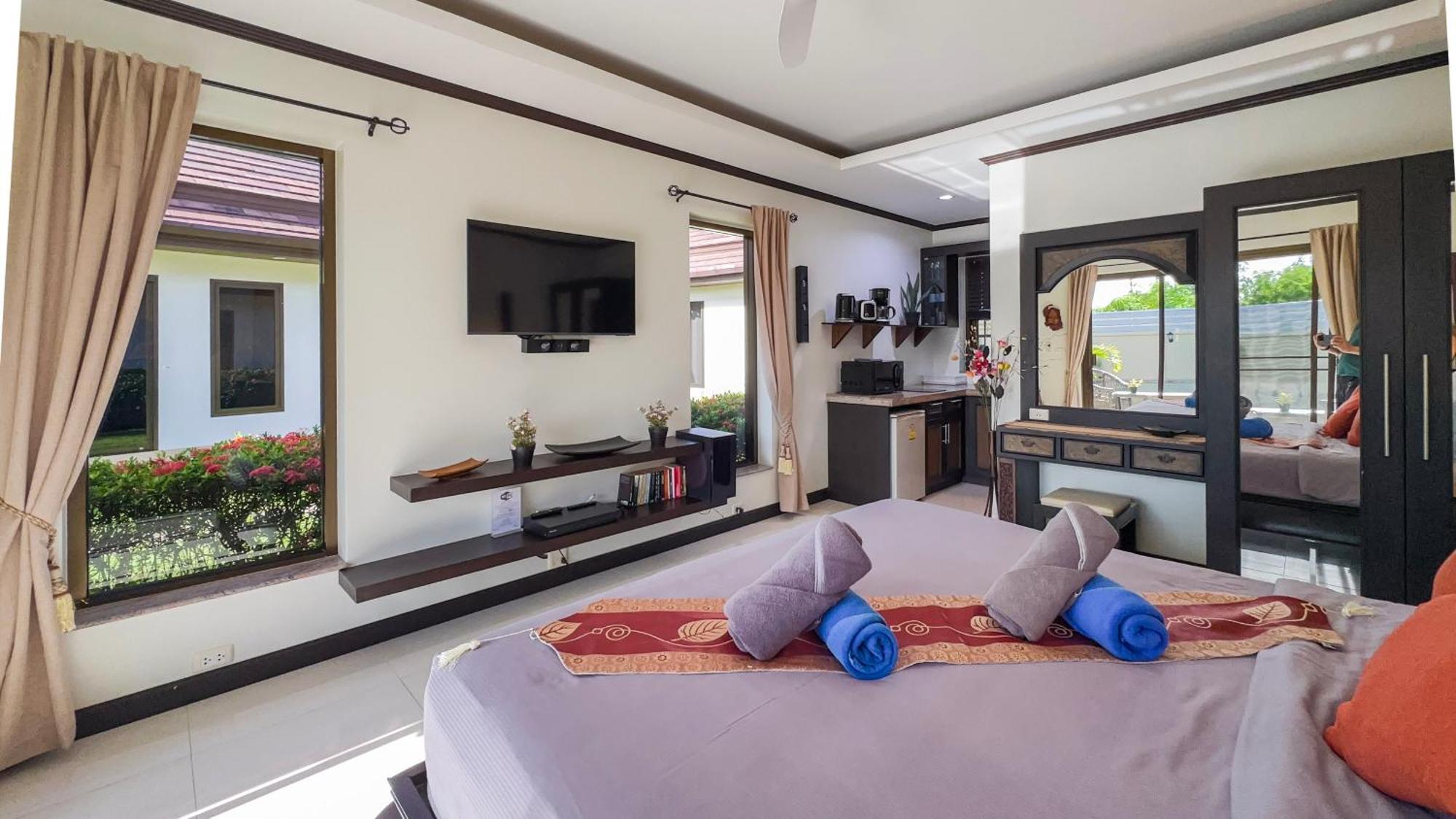 Garden Bungalows 4Br With Private Pool Ban Saiyuan Exteriör bild