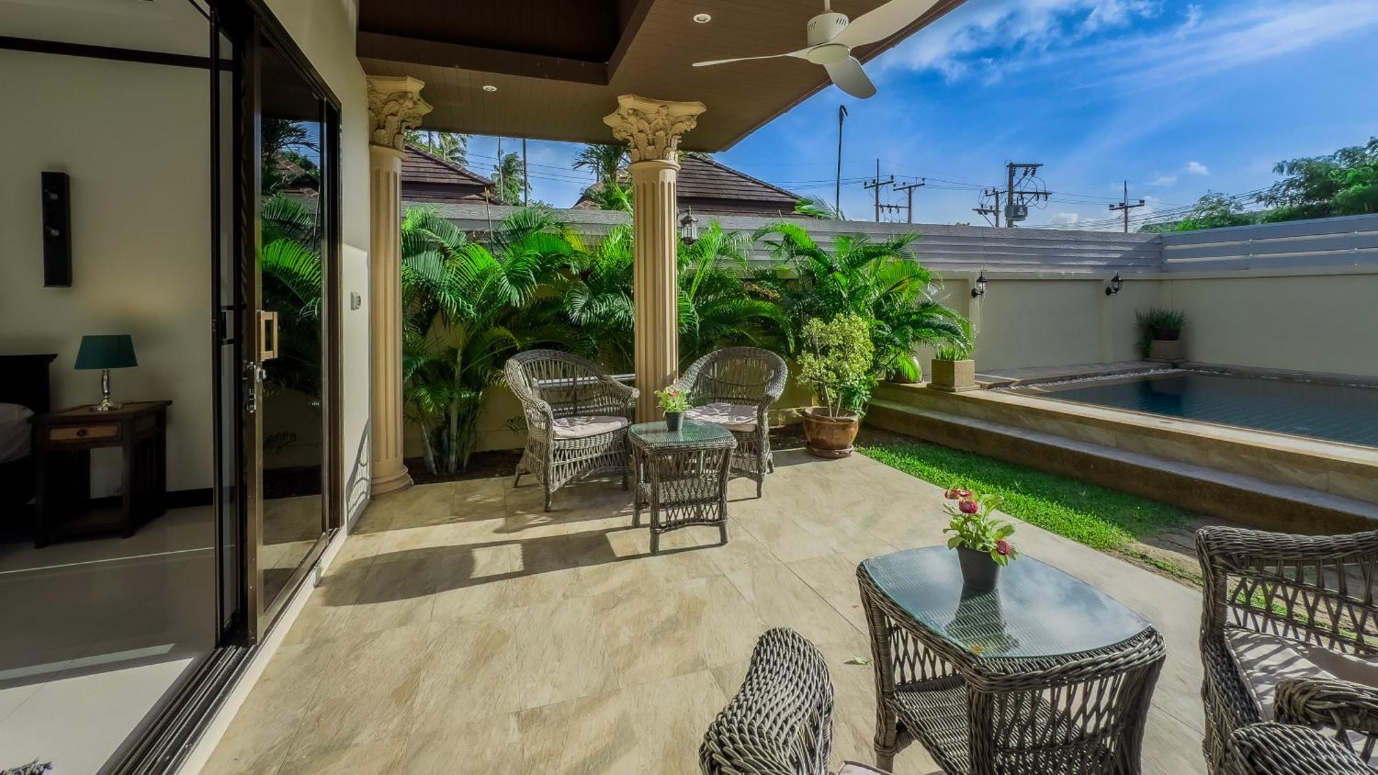 Garden Bungalows 4Br With Private Pool Ban Saiyuan Exteriör bild