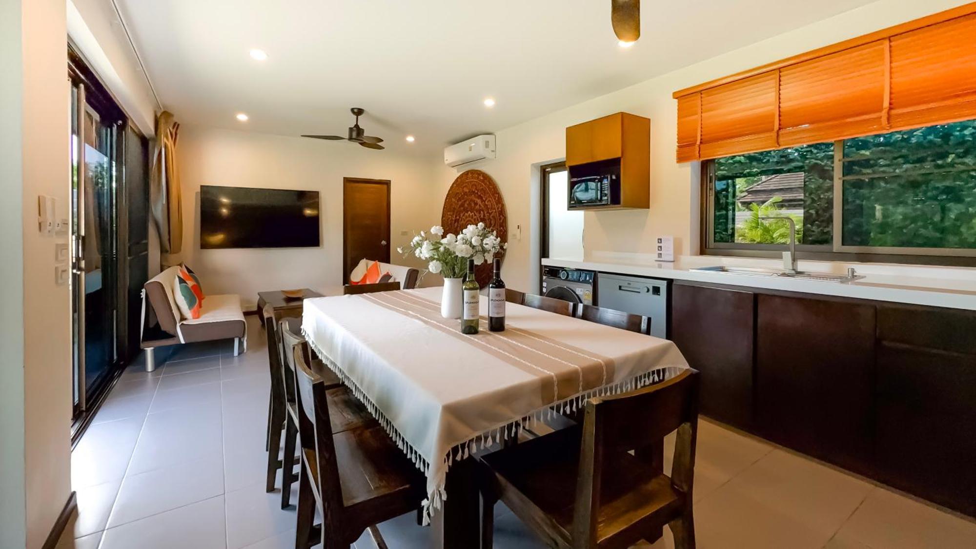 Garden Bungalows 4Br With Private Pool Ban Saiyuan Exteriör bild