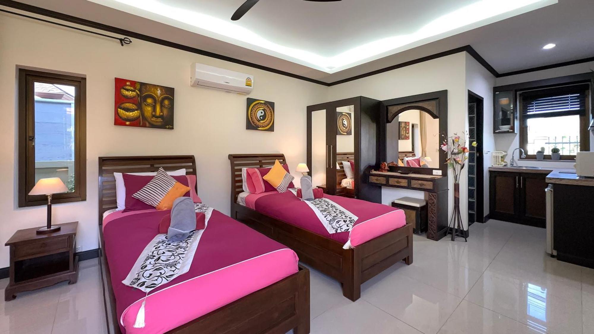 Garden Bungalows 4Br With Private Pool Ban Saiyuan Exteriör bild